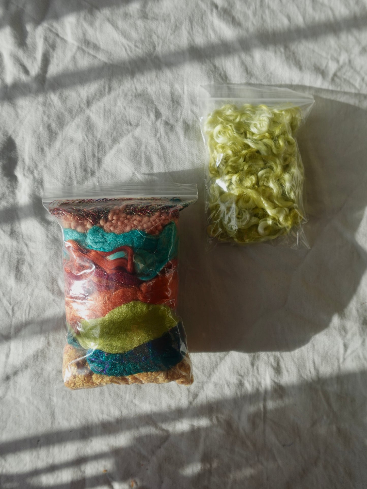 Sprout 𓇢𓆸 Hand dyed kid mohair locks