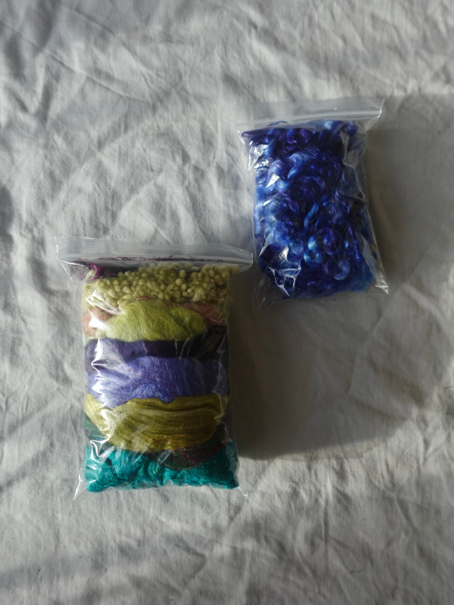 Bluestar 𓇢𓆸 Hand dyed kid mohair locks