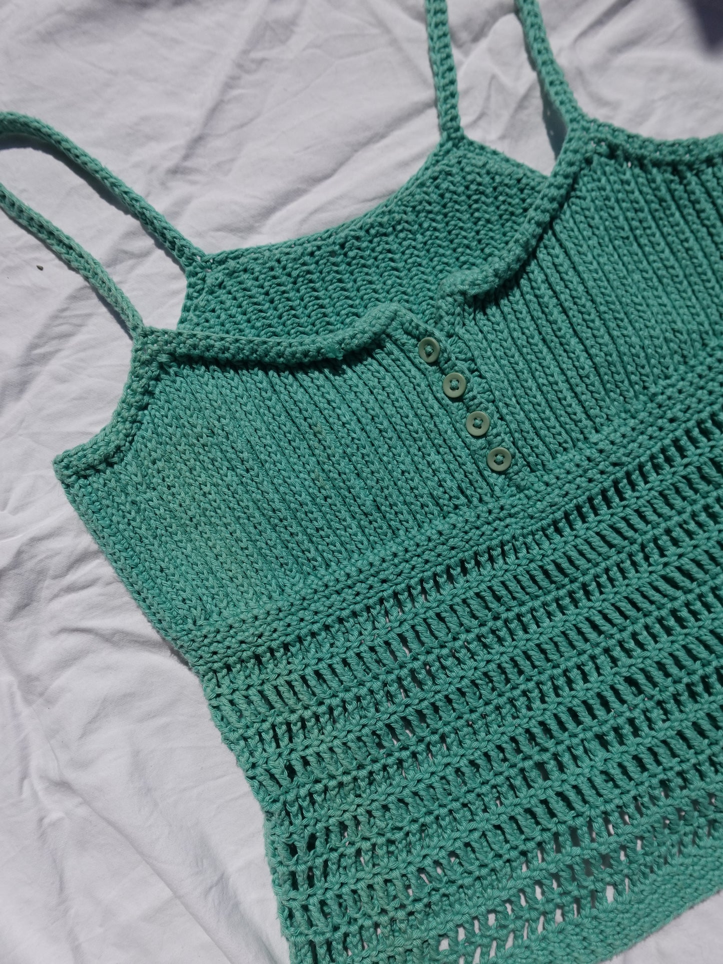 Riverbend ❋ Crochet tank top XXS-XS