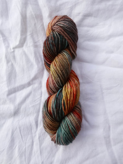 Trials (2)  ❋ hand dyed merino DK