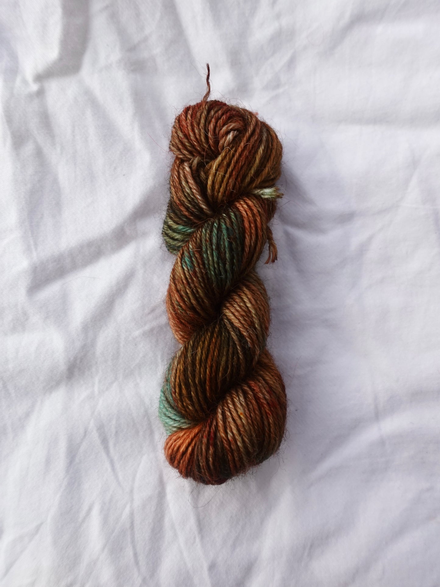 Dust ❋ hand dyed alpaca DK