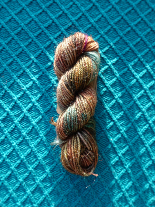 Dust ❋ hand dyed alpaca DK